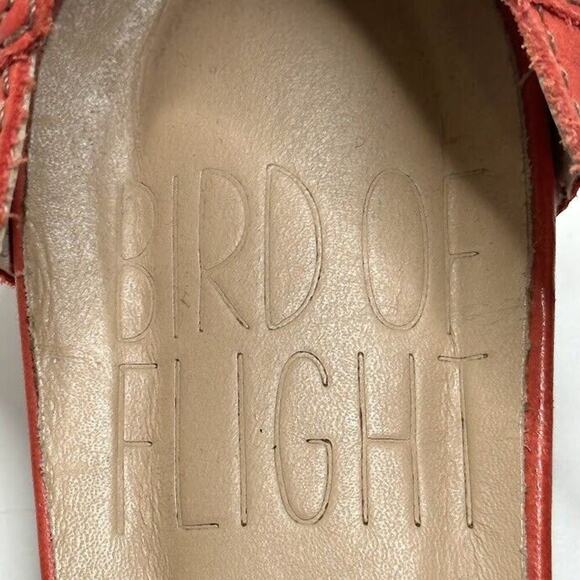 Bird of Flight Women's Sandals Made in Brazil Burnt Red Slip On Size 8.5 Pointed - Picture 6 of 8